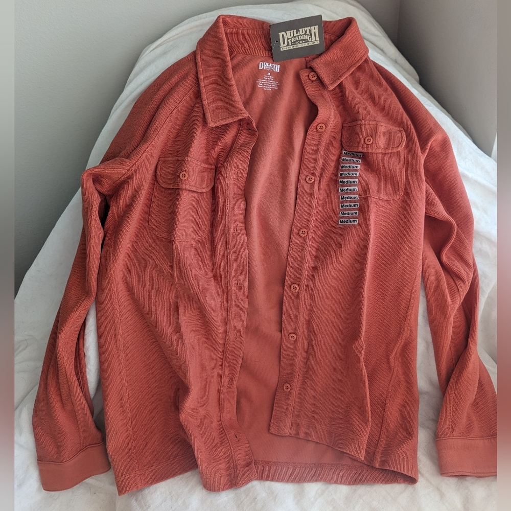 Long Sleeve - Duluth Trading Co - Soft Thick Shirt - Button Down